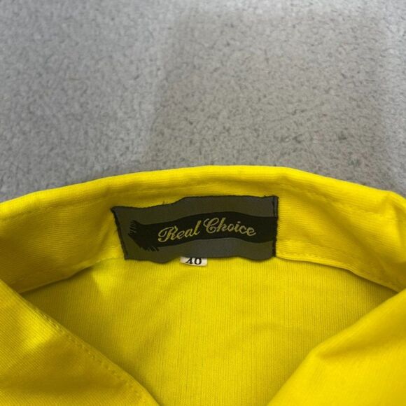 Australia Cricket Jersey Mens Medium Yellow ACB ICC World Cup National Team 40 - Picture 9 of 16